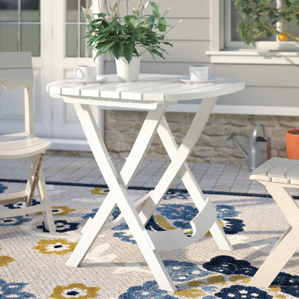Winston Porter Nivedita Folding Plastic/Resin Bistro Table & Reviews